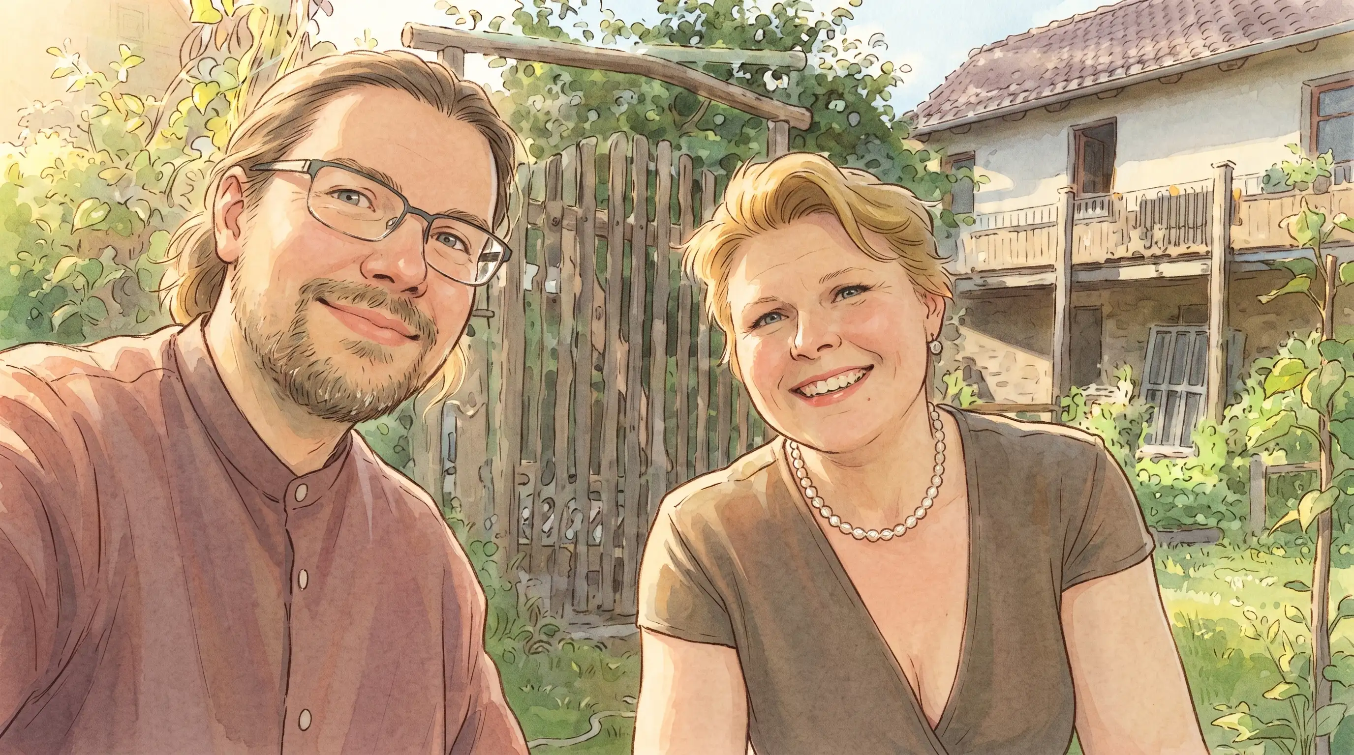 Katrin und Marco, die Gastgeber